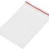 Woreczek strunowy bez paska opisowego (S x W) 60 mm x 80 mm przeźroczysty polietylen 1 szt.