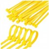 OPASKI ZACISKOWE KABLOWE 3mm x 100 TRYTKI TRYTYTKI 1000 SZTUK ŻÓŁTE