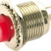 MS1112-R Przełącznik - otwór M12 reset n. otwarty (NO) czerwony