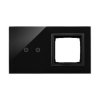 Panel dotykowy Simon 54 Touch 2 moduły wulkaniczna lawa