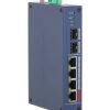CHS4206-4GT-90 - switch przemysłowy, gigabitowy PoE 4-port + 2 SFP