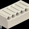 2092-1305 THT female multi-point connector, straight, 5-pin