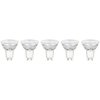 Sygonix SY-5781470 LED GU10 2W=50W warm white 5 pcs 50x54mm EEC A