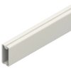 Electrical installation duct, (L x W x H) 2000 x 21.5 x 9.5 mm, PVC, white, HKL1022.6, 1 piece with 2 meters