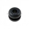 Przepust kablowy; guma; czarny; 3,2mm; 4,8mm