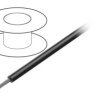 1551 BK005 Przewód na rolce o długości 30,5m linka Cu, 150V PVC czarny 22 AWG