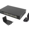 SWITCH LANBERG RSGE-24P-2GE-2S-360 24X 1GB POE+/2X GB 2X SFP RACK 19 GIGABIT ETHERNET 360W
