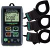 Logger/rejestr. prądu i napięcia AC KEW5020 3cęgi 8142 1000mA