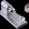71014 Snapmaker 2.0 Rotary Module incl. Stop button