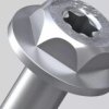 Kołki rozporowe ramowe R-FFS z krótką strefą rozporu 10x100mm z ocynkowanym wkrętem z łbem sześciokątnym i gniazdem TORX 25szt