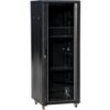 Szafa Teleinformatyczna Rack 19 Cali 32U 600X800, Drzwi Szklane, Kolor Czarny...