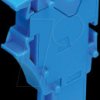 2022-164 Start module for 1-conductor spring strips, 4 mm², blue