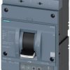 Wyłącznik automatyczny w obudowie formowanej SENTRON, Typ I, Typ L, Typ S, 3-biegunowy, 800A, 690V ac 110 kA, Siemens