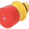 Przełącznik bezpieczeństwa 16mm Poz.stab 2 NC czerwony LED 61-6451.4247