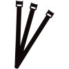 Fastech Etk-3-200-9999-100 Hook-And-Loop Tie Black 200mm 13mm 100 Pieces