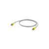 Weidmuller 1312160150 RJ45 Crossover Network Cable CAT 6A S/FTP 15m Grey
