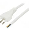 S26-3/10/1WH Kabel: 3x1mm2, CEI 23-50 (L) wtyk, 1m, 10A
