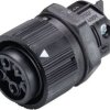 Wieland Electric 46.051.5053.1 Złącze okrągłe RST16I5 S B1 M03 SW, 1 szt.