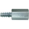 Hexagon spacer bolt, external/internal thread, with self-tapping thread, M3, 15 mm, steel, 20657789