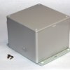 ABS enclosure, (L x W x H) 120 x 120 x 94 mm, light gray (RAL 7035), IP54, 1591VF2SGY
