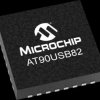 AVR microcontroller, 8 bit, 16 MHz, VFQFN-32, AT90USB82-16MU