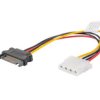 Kabel Sata Zasilający (M) -Molex(F) 15Cm Ca-Sahd-10Cu-0015