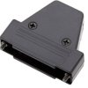 encitech 6550-0101-03 Obudowa złącza D-SUB TRI-P-25-K, tworzywo sztuczne, 180 °, 45 °, 45 °, 1 szt.