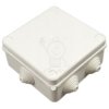 Pk-4 133x133x64 IP55 bez wkł. biała EPN 0233-00