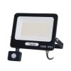 Naświetlacz projektor LED 100W 10000lm 4000K IP65 PIR czujnik ruchu 120D