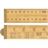R.S.T. RSR073P Wooden 4 Fold Rule 1m / 39in (Blister packed)
