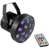 Eurolite 51918230 Mini Z-20 LED Light Small Derby 4 LEDs RGBW Remote