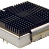 DC/DC converter heatsink, (L x W x H) 56 x 49.8 x 17 mm, 7.6 K/W, black anodized, TEN-HS3
