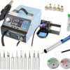 Stacja lutownicza WEP 992D+ HotAir +10 grotów odsysacz cyna