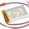 Akumulator; Li-Po; 803450; 3,7V; 1500mAh; 8x34x50mm; Zabezpieczenie PCM; konektor+ gniazdo 2,54*2piny; AKYGA; RoHS