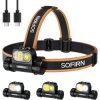 LATARKA CZOŁOWA SOFIRN HS22 IP66 18650 Li-Ion 2500lm 260m USB-C