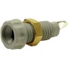 Cliff CL1458A Jack Socket Vertical 4mm Pin Grey