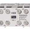 Blok styków pomocniczych RS PRO 4NO Snap-on