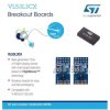 VL53L3CX-SATEL Breakout board with VL53L3CX multi-target detection ToF ranging sensor for easy integration into customer device