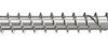 Fischer 657014 Wkręt o łbie stożkowym płaskim 3.5 mm 16 mm sześciokąt cynkowany galwanicznie 300 szt.