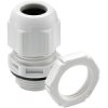 Cable gland kit, with locknut, M40, 46 mm, Clamping range 16 to 28 mm, IP68/IP69, light gray, 10066529