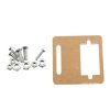 9g (SG90) Servo Mounting - 36x35 mm Plexiglass Frame + Screws