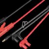 9460 Prüfkabel, Kelvin-Klemmen, Temperaturfühler, für Batterietester