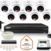 Zestaw Monitoringu Ip 8X Kamera 4Mpx Ipc-Hdw1439v-A-Il + Rejestrator, Dysk 2Tb