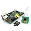 Raspberry Pi Model B 512 MB + karta + kamera HD