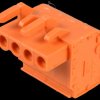 232-304/026-000 CAGE-CLAMP pin header, RM 5.08, angled, 4-pin