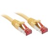 LINDY 47764 RJ45 Patch Cable CAT 6 S/FTP 2.00m Yellow with Snagless 1 pc(s)