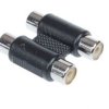 Przejście RCA 2xgniazdo RCA- 2xgniazdo RCA (łącznik)