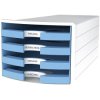 HAN 1013-54 IMPULS 2.0 Desk drawer box White A4, C4 No. of drawers: 4