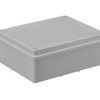 Puszka n/t hermetyczna 240x190x90 bez dławików IP65 szara S-BOX 516
