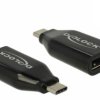 Delock USB 2.0 adapter [1x złącze męskie USB-C - 1x złącze żeńskie DisplayPort] 64151
